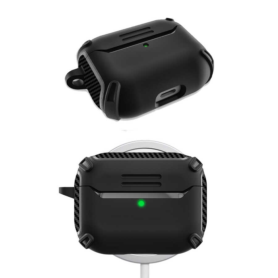 Apple Airpods 3. Nesil Uyumlu Kılıf Zore Airbag 26 Silikon - 11