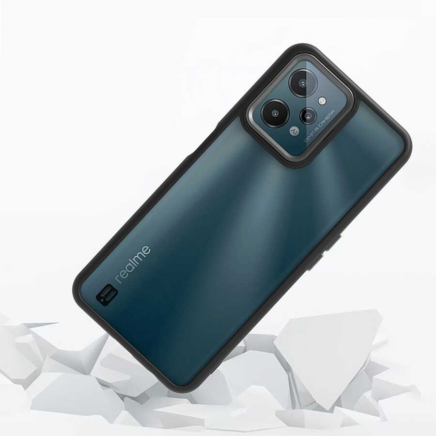 Realme C31 Uyumlu Kılıf Zore Flora Kapak - 2