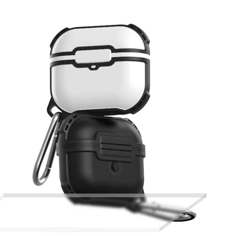 Apple Airpods 3. Nesil Uyumlu Zore Airbag 16 Silikon 1-1 Su Geçirmez Kılıf - 20