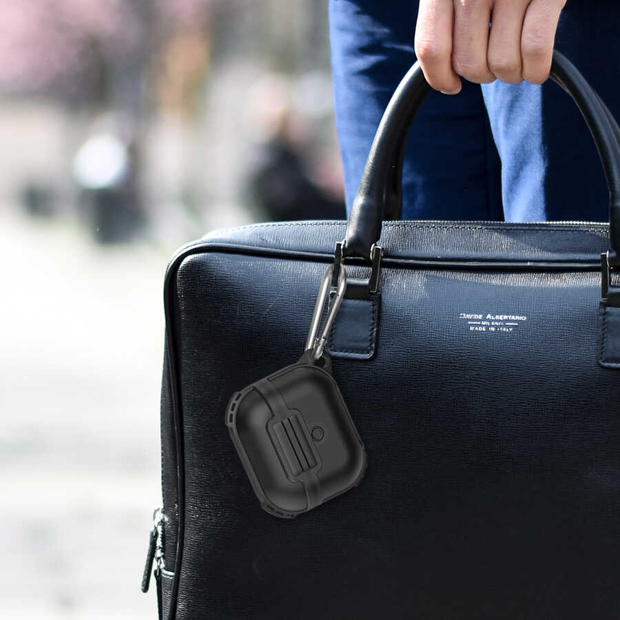 Apple Airpods 3. Nesil Uyumlu Zore Airbag 16 Silikon 1-1 Su Geçirmez Kılıf - 21