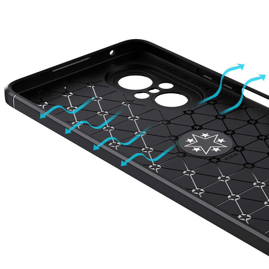 Huawei Nova 9 SE Uyumlu Kılıf Zore Ravel Silikon Kapak - 3