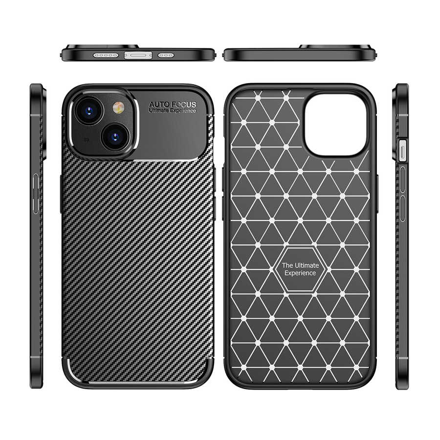 Apple iPhone 14 Plus Uyumlu Kılıf Zore Negro Silikon Kapak - 7