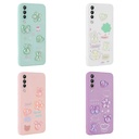 Samsung Galaxy A50 Uyumlu Kılıf Kabartma Figürlü Parlak Zore Toys Silikon Kapak - 1