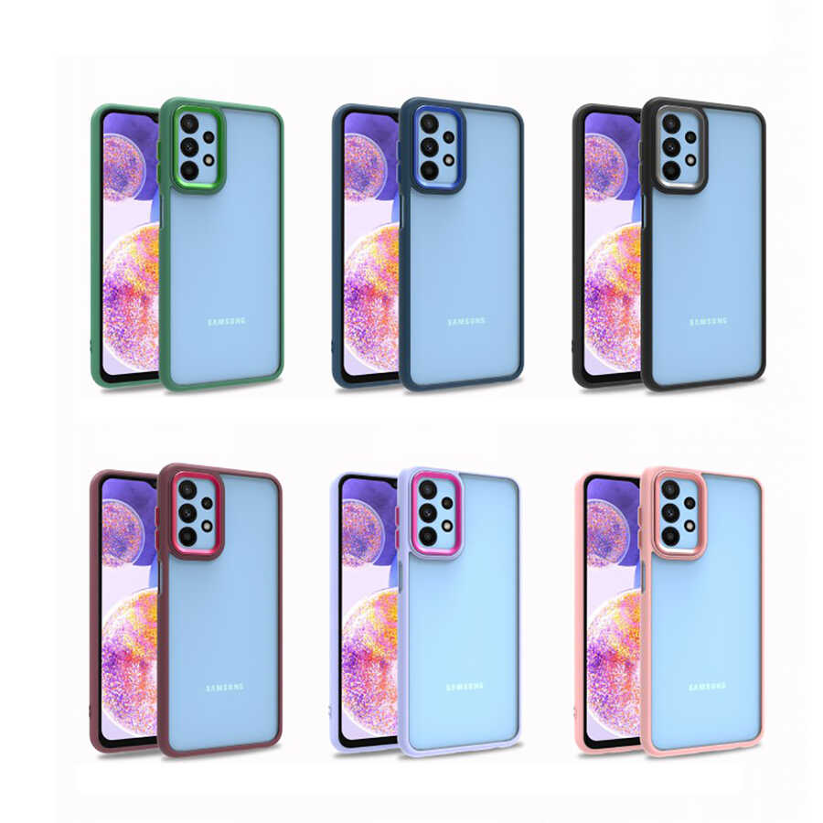 Samsung Galaxy A23 Uyumlu Kılıf Zore Flora Kapak - 2