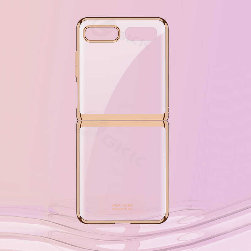 Samsung Galaxy Z Flip Uyumlu Kılıf Zore Kıpta Kapak - 6