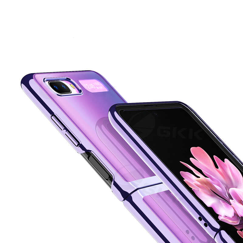 Samsung Galaxy Z Flip Uyumlu Kılıf Zore Kıpta Kapak - 7
