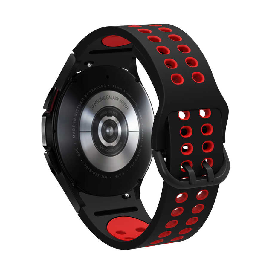 Samsung Galaxy Watch 4 44mm Uyumlu KRD-02 Silikon Kordon - 4