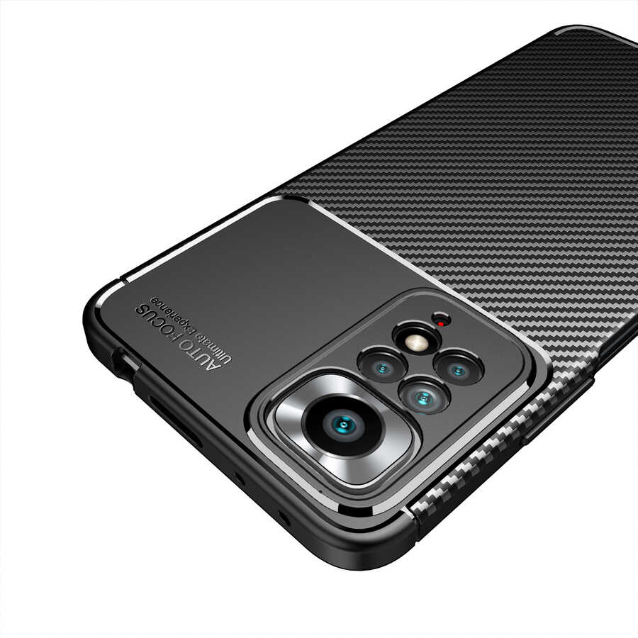 Xiaomi Redmi Note 11 Pro 5G Uyumlu Kılıf Zore Negro Silikon Kapak - 7