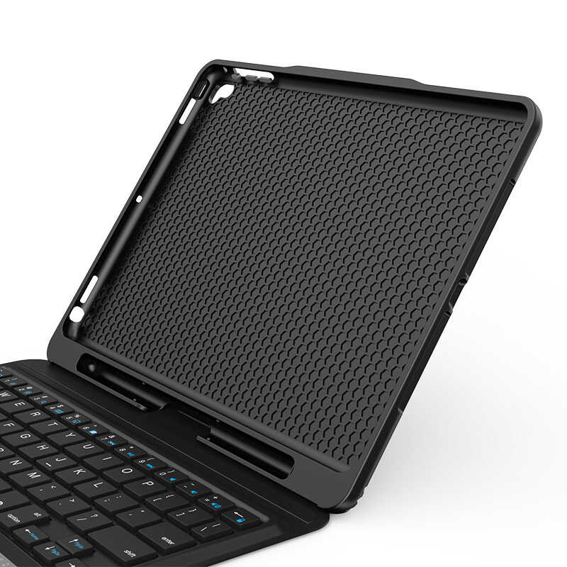Apple iPad Air 10.9 2022 Uyumlu (5.Nesil) Wiwu Keyboard Folio Kablosuz Klavyeli Kılıf - 3