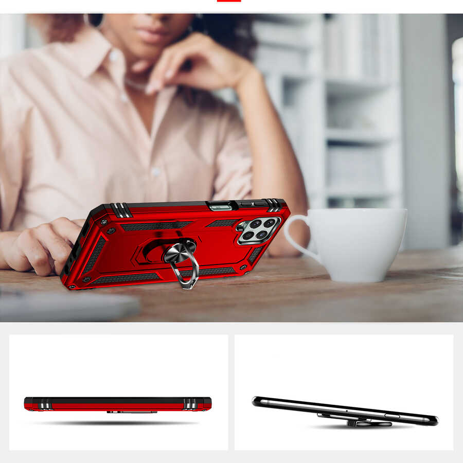 Samsung Galaxy M33 Uyumlu Kılıf Zore Vega Kapak - 5