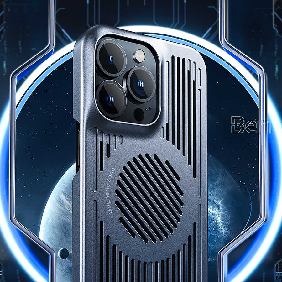 Apple iPhone 13 Pro Max Uyumlu Kılıf Benks Bizzard Soğutucu Özellikli Oyuncu Telefon Kılıfı - 13