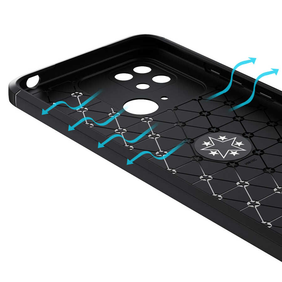 Xiaomi Redmi 10C Uyumlu Kılıf Zore Ravel Silikon Kapak - 4