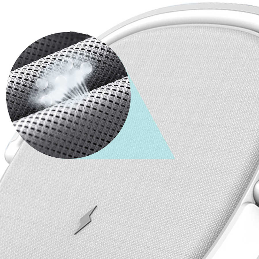 Wiwu Y1 Gece Lambalı Ve Kablosuz Şarj Standlı Bluetooth Speaker Hoparlör - 6