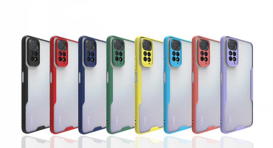 Xiaomi Redmi Note 11 Global Uyumlu Kılıf Zore Parfe Kapak - 1