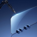 Apple iPhone 13 Pro Uyumlu Benks Mat Ekran Koruyucu Parmak İzi Bırakmayan Oyunculara Özel Ekran Filmi - 8