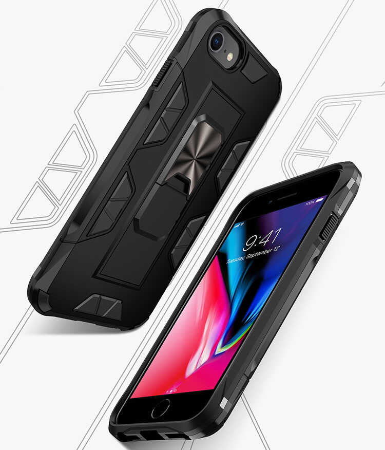 Apple iPhone SE 2022 Uyumlu Kılıf Zore Volve Kapak - 3