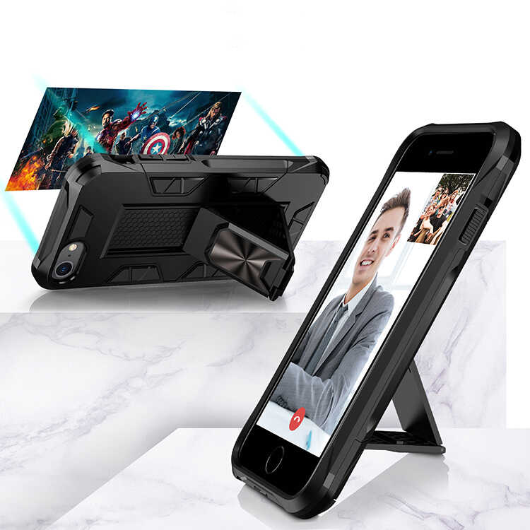 Apple iPhone SE 2022 Uyumlu Kılıf Zore Volve Kapak - 10