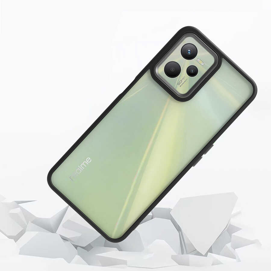 Realme C35 Uyumlu Kılıf Zore Flora Kapak - 2