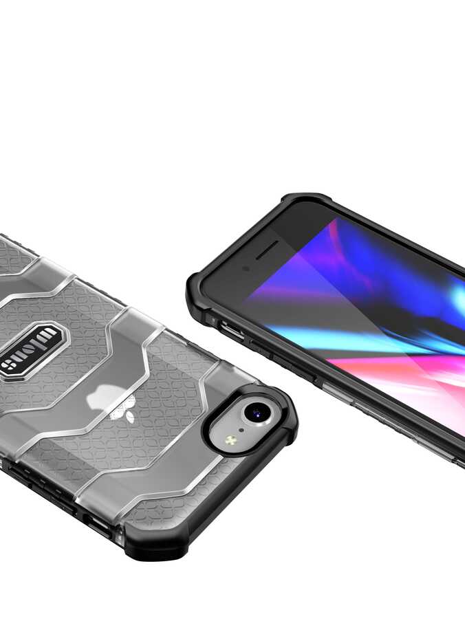 Apple iPhone SE 2022 Uyumlu Kılıf Wlons Mit Kapak - 4