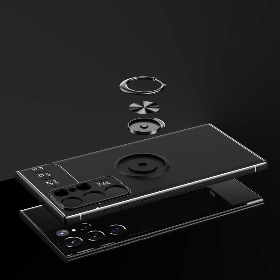 Samsung Galaxy S22 Ultra Uyumlu Kılıf Zore Ravel Silikon Kapak - 7