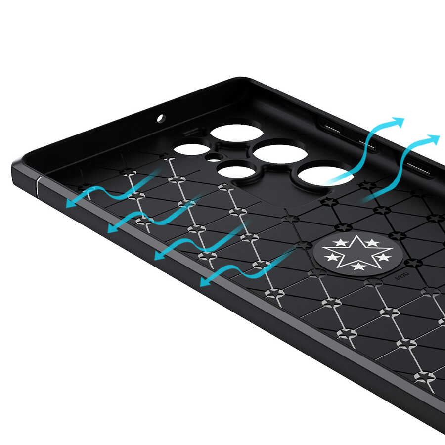 Samsung Galaxy S22 Ultra Uyumlu Kılıf Zore Ravel Silikon Kapak - 12