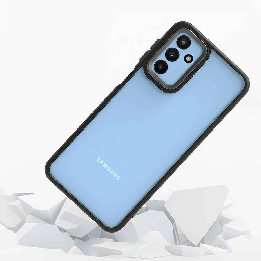 Samsung Galaxy M23 Uyumlu Kılıf Zore Flora Kapak - 1