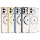 Apple iPhone 12 Uyumlu Kılıf Magsafe Wireless Şarj Özellikli Zore Setro Silikon - 1