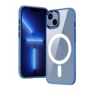 Apple iPhone 13 Uyumlu Kılıf Wireless Şarj Özellikli Zore Krom Magsafe Silikon Kapak - 2