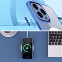 Apple iPhone 13 Pro Max Uyumlu Kılıf Wireless Şarj Özellikli Zore Krom Magsafe Silikon Kapak - 6