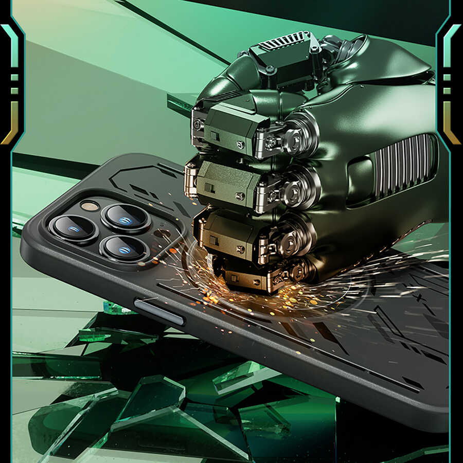 Apple iPhone 13 Pro Max Uyumlu Kılıf Benks Isınmayı Önleyici Magnetic Oyuncu Telefon Kılıfı - 6