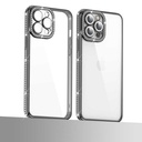 Apple iPhone 12 Pro Uyumlu Kılıf Kamera Korumalı Taşlı Zore Mina Kapak - 3