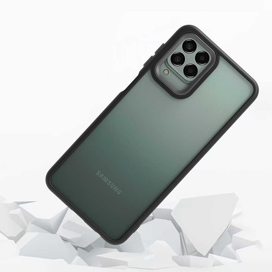 Samsung Galaxy M33 Uyumlu Kılıf Zore Flora Kapak - 2