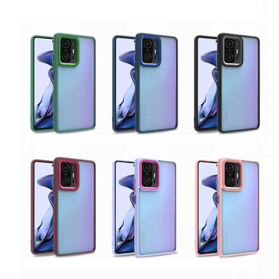 Xiaomi Mi 11T Pro 5G Uyumlu Kılıf Zore Flora Kapak - 1