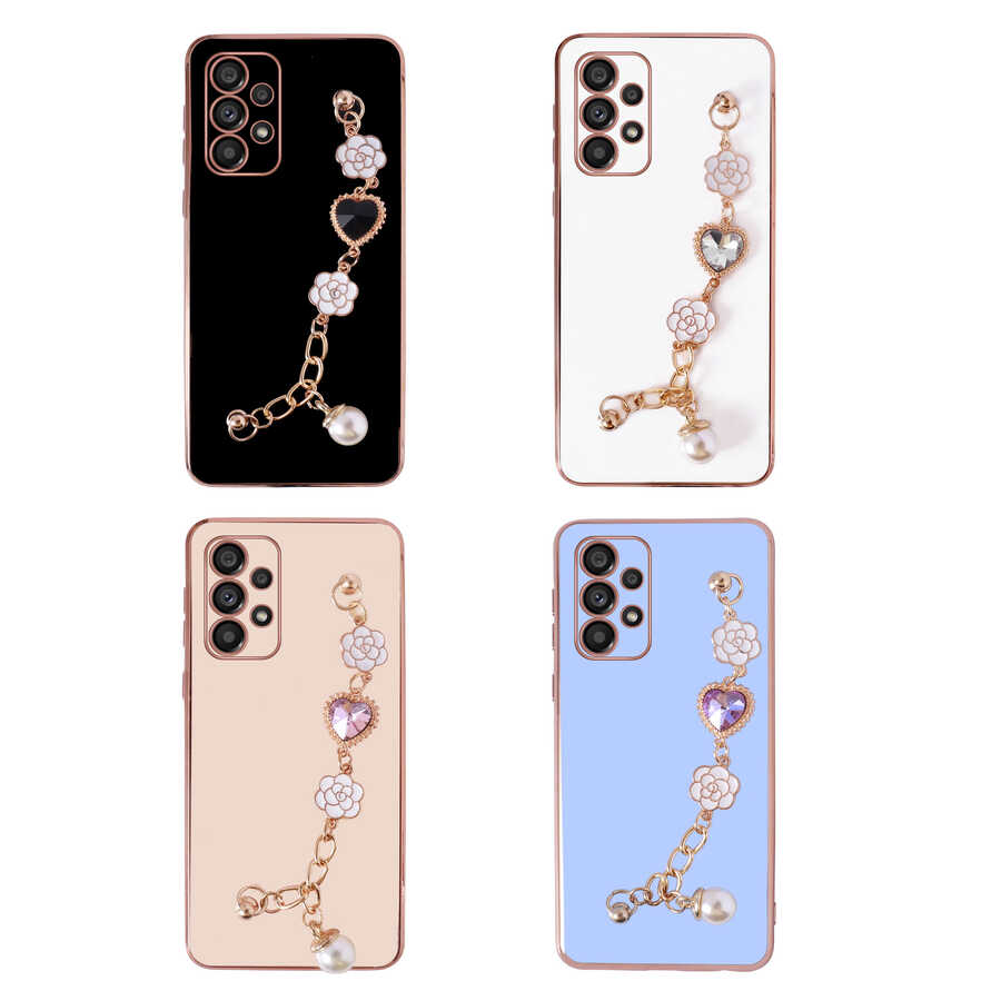 Samsung Galaxy A33 5G Uyumlu Kılıf El Tutamaçlı Kamera Korumalı Zore Taka Silikon Kapak - 1