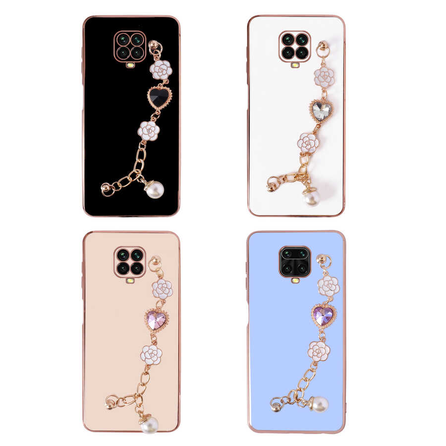 Xiaomi Redmi Note 9 Pro Uyumlu Kılıf El Tutamaçlı Kamera Korumalı Zore Taka Silikon Kapak - 1