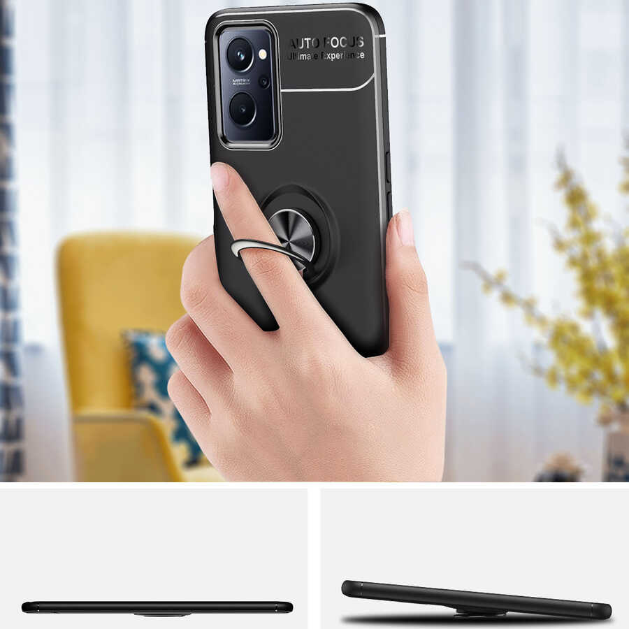 Oppo A76 Uyumlu Kılıf Zore Ravel Silikon Kapak - 8