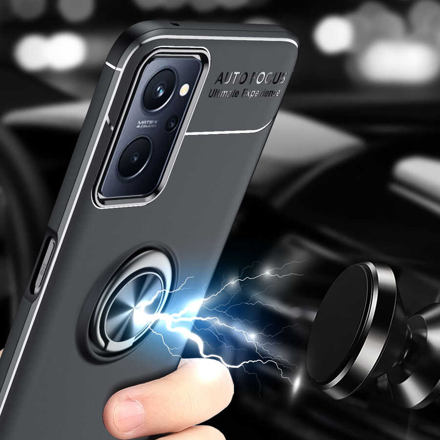 Oppo A76 Uyumlu Kılıf Zore Ravel Silikon Kapak - 9