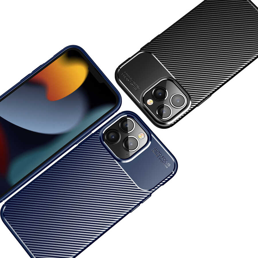 Apple iPhone 14 Pro Uyumlu Kılıf Zore Negro Silikon Kapak - 6