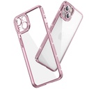 Apple iPhone 13 Uyumlu Kılıf Kamera Korumalı Taşlı Zore Mina Kapak - 1