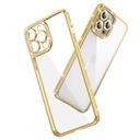 Apple iPhone 13 Pro Uyumlu Kılıf Kamera Korumalı Taşlı Zore Mina Kapak - 1