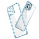 Apple iPhone 13 Pro Max Uyumlu Kılıf Kamera Korumalı Taşlı Zore Mina Kapak - 1