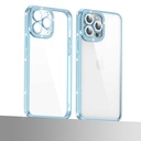 Apple iPhone 13 Pro Max Uyumlu Kılıf Kamera Korumalı Taşlı Zore Mina Kapak - 3