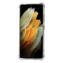 Samsung Galaxy S21 Ultra Uyumlu Kılıf Zore Standlı Süper Silikon Kapak - 3