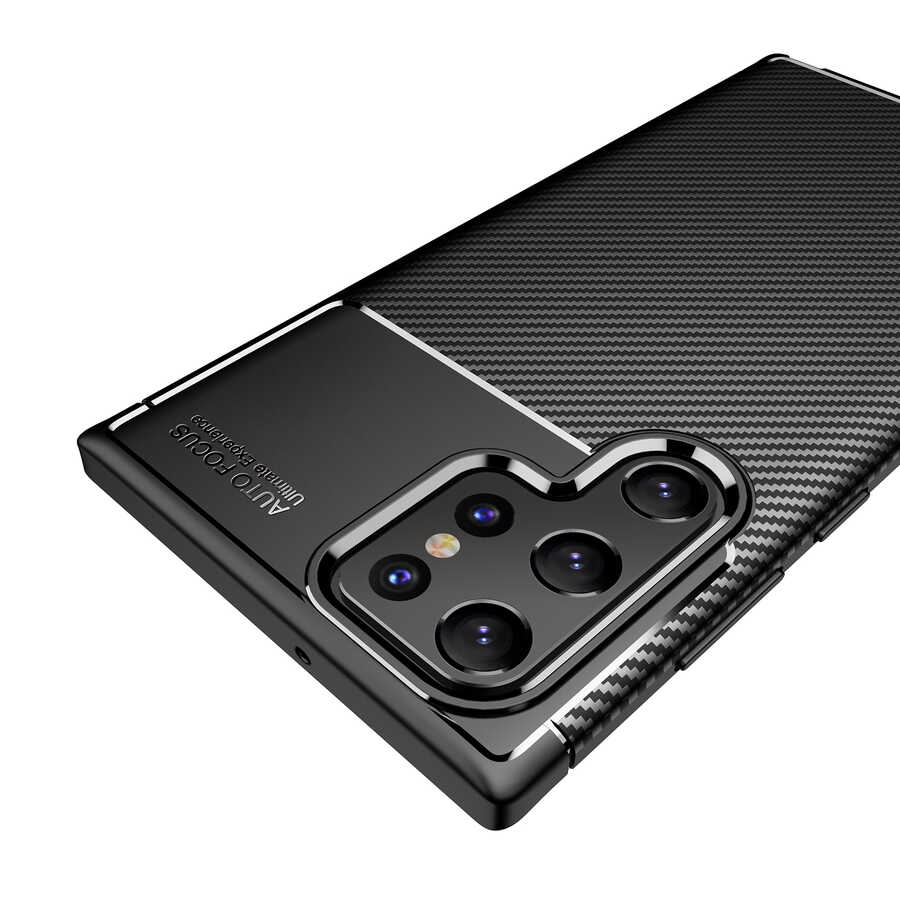 Samsung Galaxy S22 Ultra Uyumlu Kılıf Zore Negro Silikon Kapak - 1