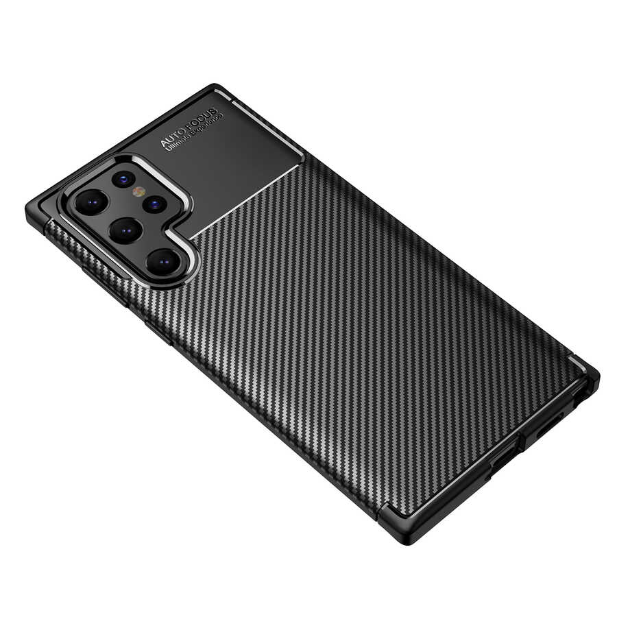 Samsung Galaxy S22 Ultra Uyumlu Kılıf Zore Negro Silikon Kapak - 3