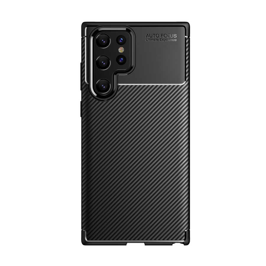 Samsung Galaxy S22 Ultra Uyumlu Kılıf Zore Negro Silikon Kapak - 4