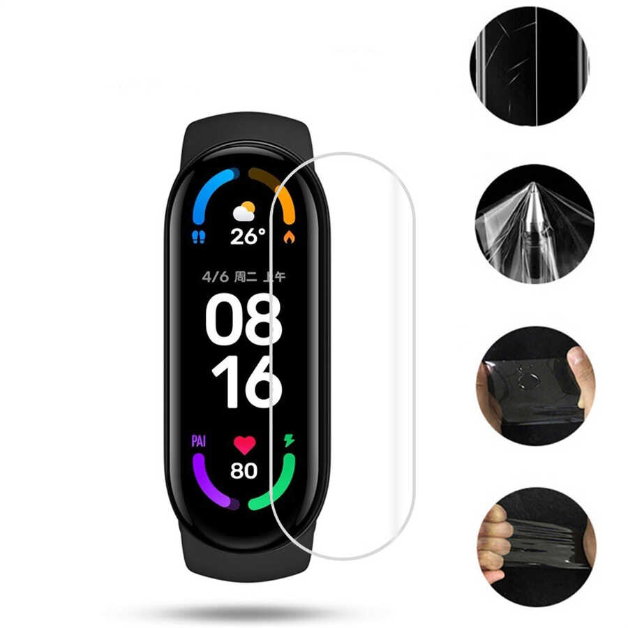 Xiaomi Mi Band 7 Uyumlu Zore Narr Tpu Body Ekran Koruyucu