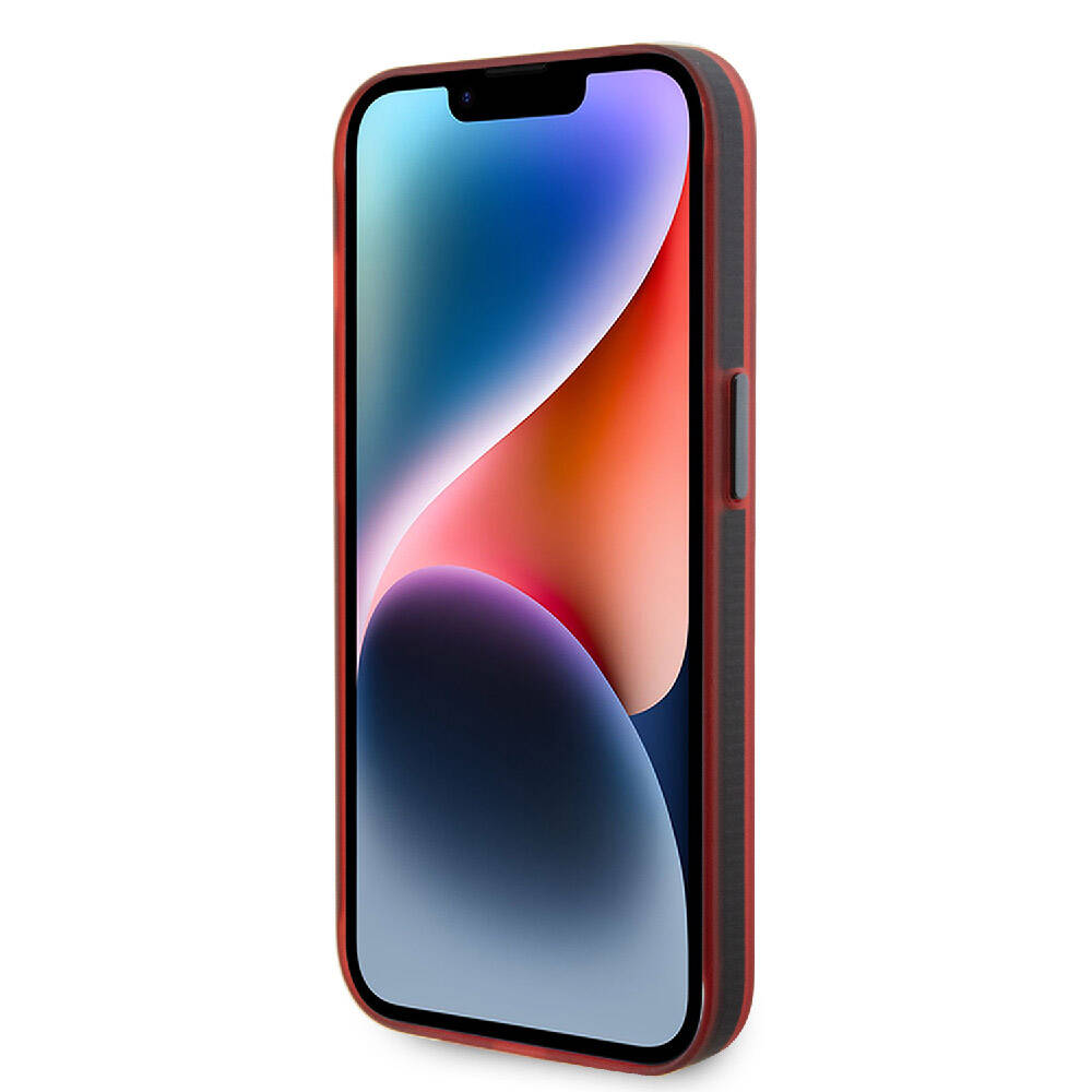Apple iPhone 15 Pro Uyumlu Kılıf Ferrari Orjinal Lisanslı Magsafe Şarj Özellikli Kontrast Bumper Kapak - 10