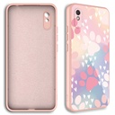 Xiaomi Redmi 9A Uyumlu Kılıf Kamera Korumalı Desenli Sert Silikon Zore Epoksi Kapak - 1