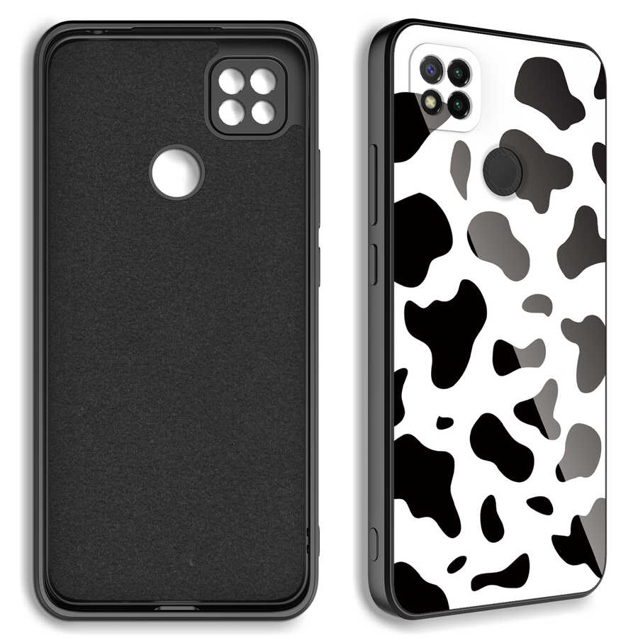 Xiaomi Redmi 9C Uyumlu Kılıf Kamera Korumalı Desenli Sert Silikon Zore Epoksi Kapak - 1